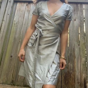 Vintage J Crew wrap dress